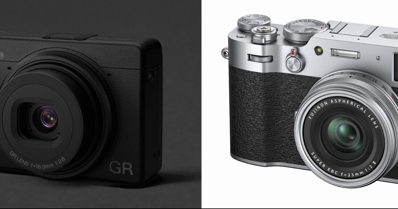 RICOH GR III vs FUJIFILM X100Vで悩む日々｜utsuno