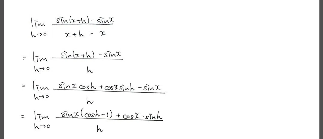 【定義微分】sin xの導関数【数Ⅲ】｜+αで学びたい高校のnote塾