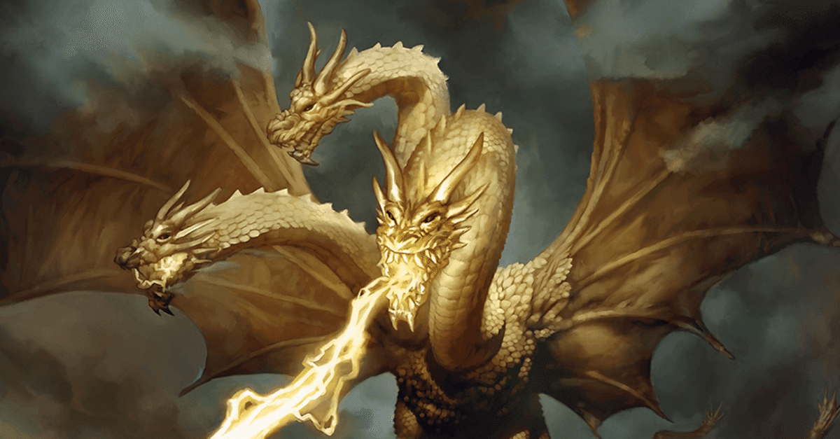 宇宙の帝王、キングギドラ　英語版 foil 379)□ゴジラ□《宇宙の帝王、キングギドラ/Ghidorah, King of
