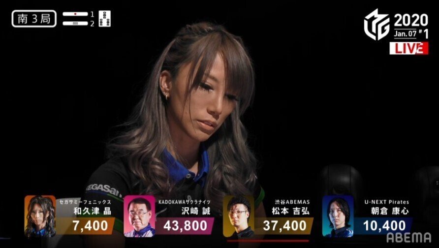 Mリーグ 明暗を分けた打牌選択の間 麻雀 沖中祐也 Zero Note