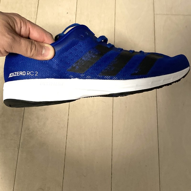 ヤフオク ランニングシューズ アディダス アディゼロ 青の中古品 新品 未使用品一覧