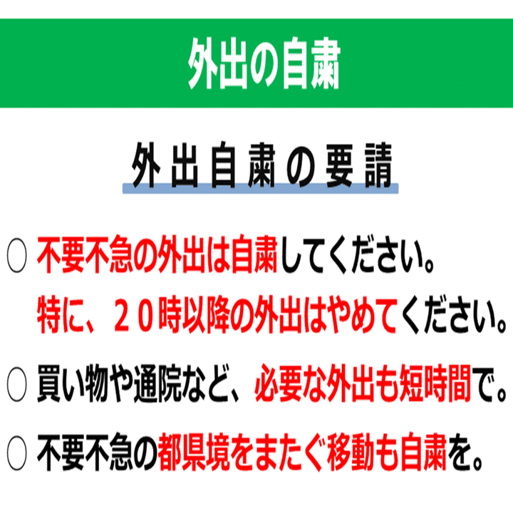 緊急事態宣言発令中！都民・事業者の皆様に関わる内容をまとめ