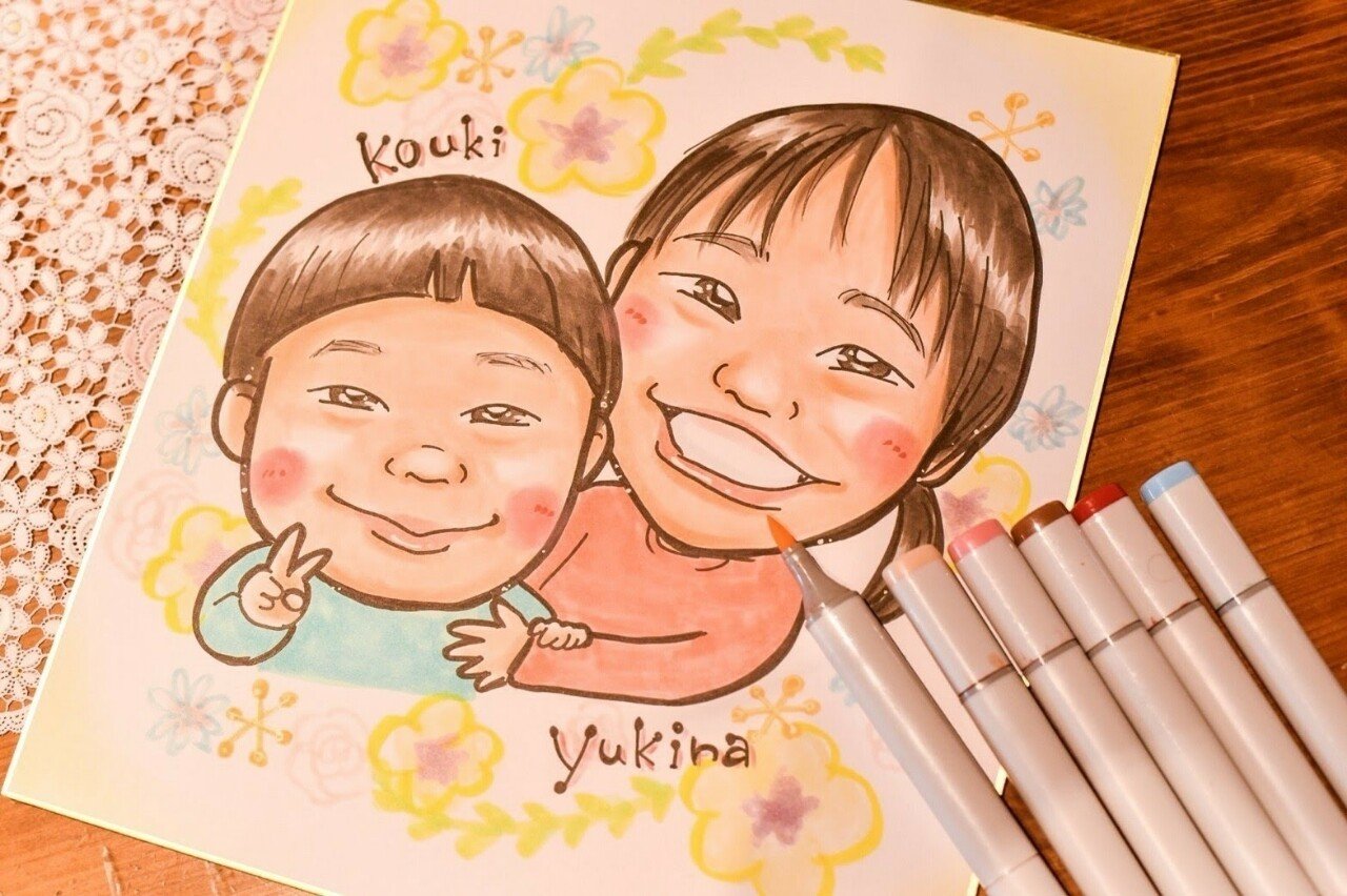 似顔絵料金menu｜似顔絵やさんCLOVER