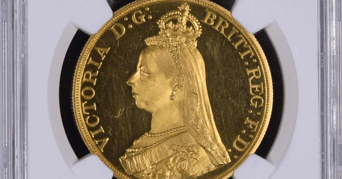 イギリスの栄光の象徴 ヴィクトリア女王”ジュビリーヘッド”金貨