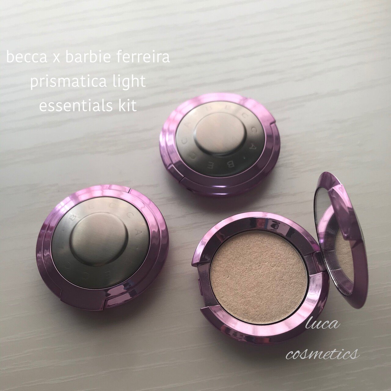 Becca x barbie ferreira prismatica light essentials kit sale