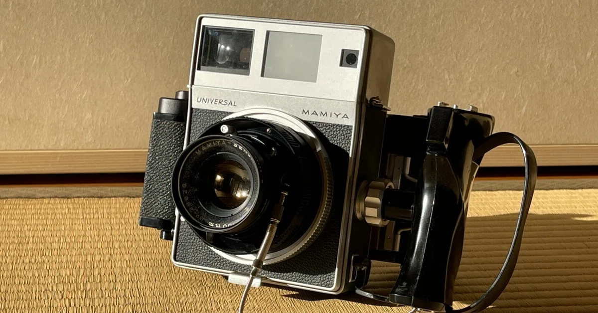 レトロカメラ ジャンク MAMIYA 23 紅