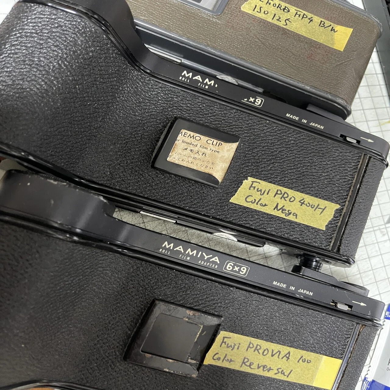 Using Mamiya Universal Press｜豪力熊男