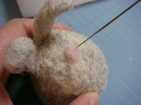 羊毛フェルト うさぎ の作り方 Wagokoro Note