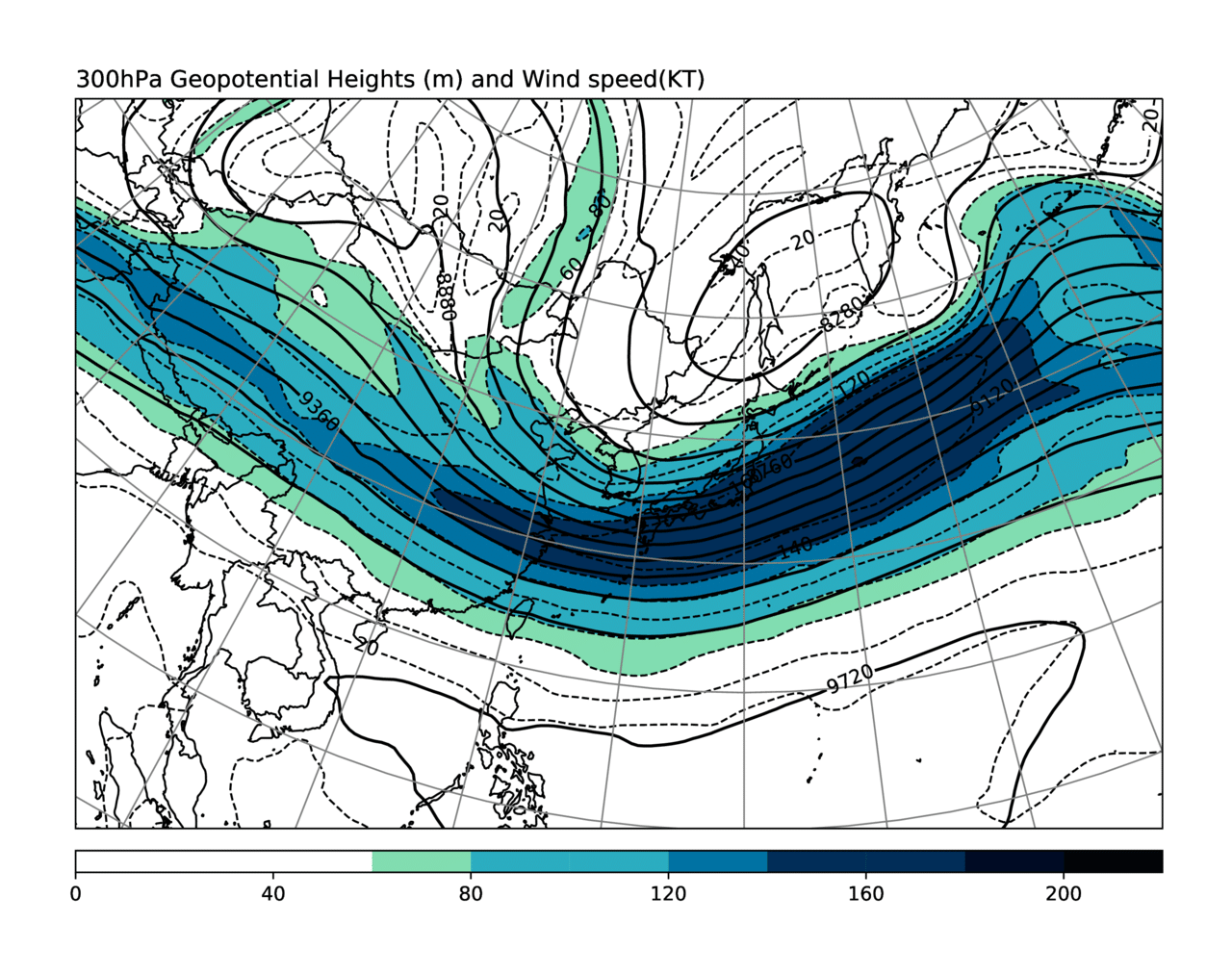 Pythonを使ってGSM/MSMのGPVデータから天気図を描く・・・終盤戦|天文