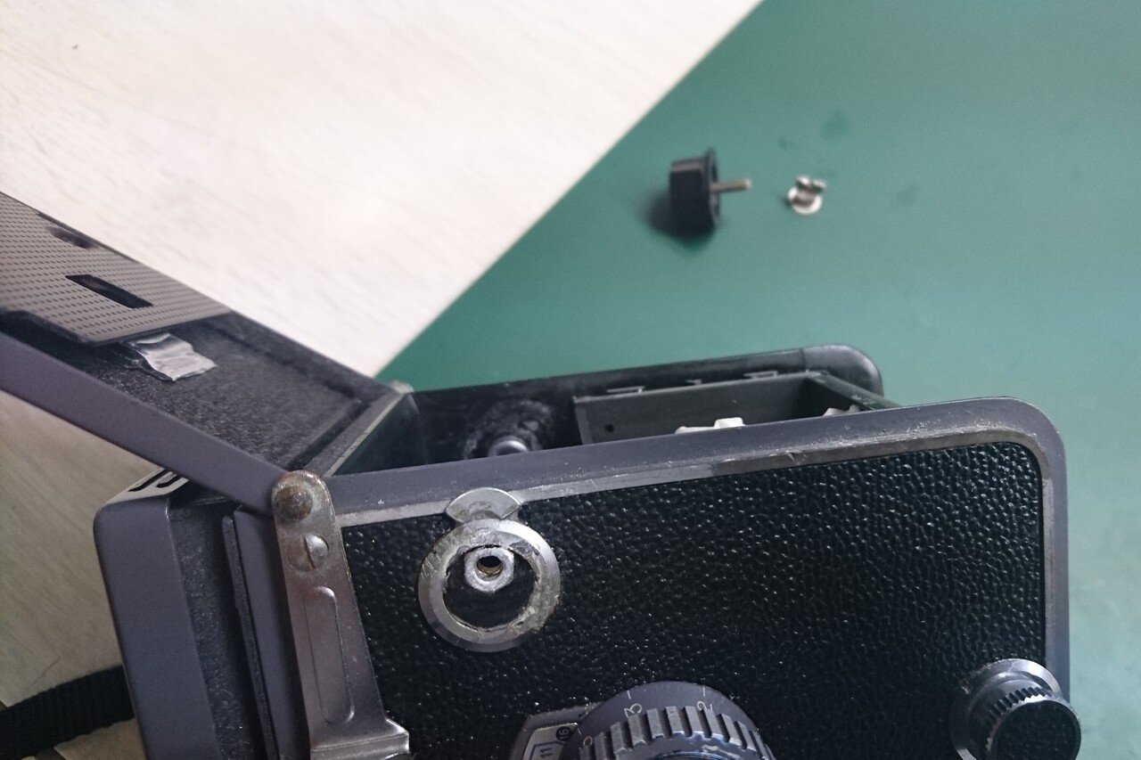 レアカラー！ヤシカ44LM 実働品！露出計も稼働します！ベスト判二眼