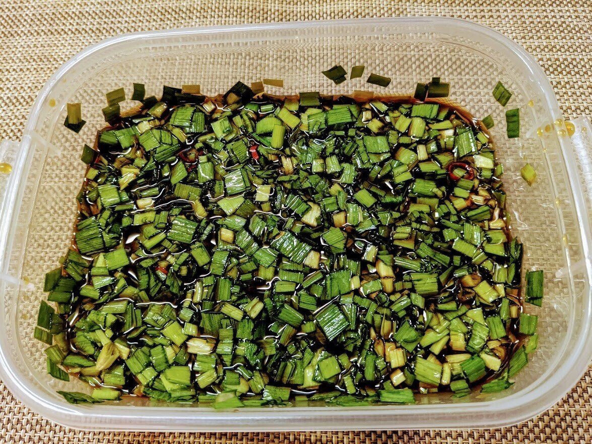 Sio の鳥羽シェフ考案 ニラ醤油を作って使って色々試してみた レシピ 青空ぷらす Note Sio の鳥羽シェフ考案 ニラ醤油を作って使って色々試してみた レシピ 青空ぷらす Note