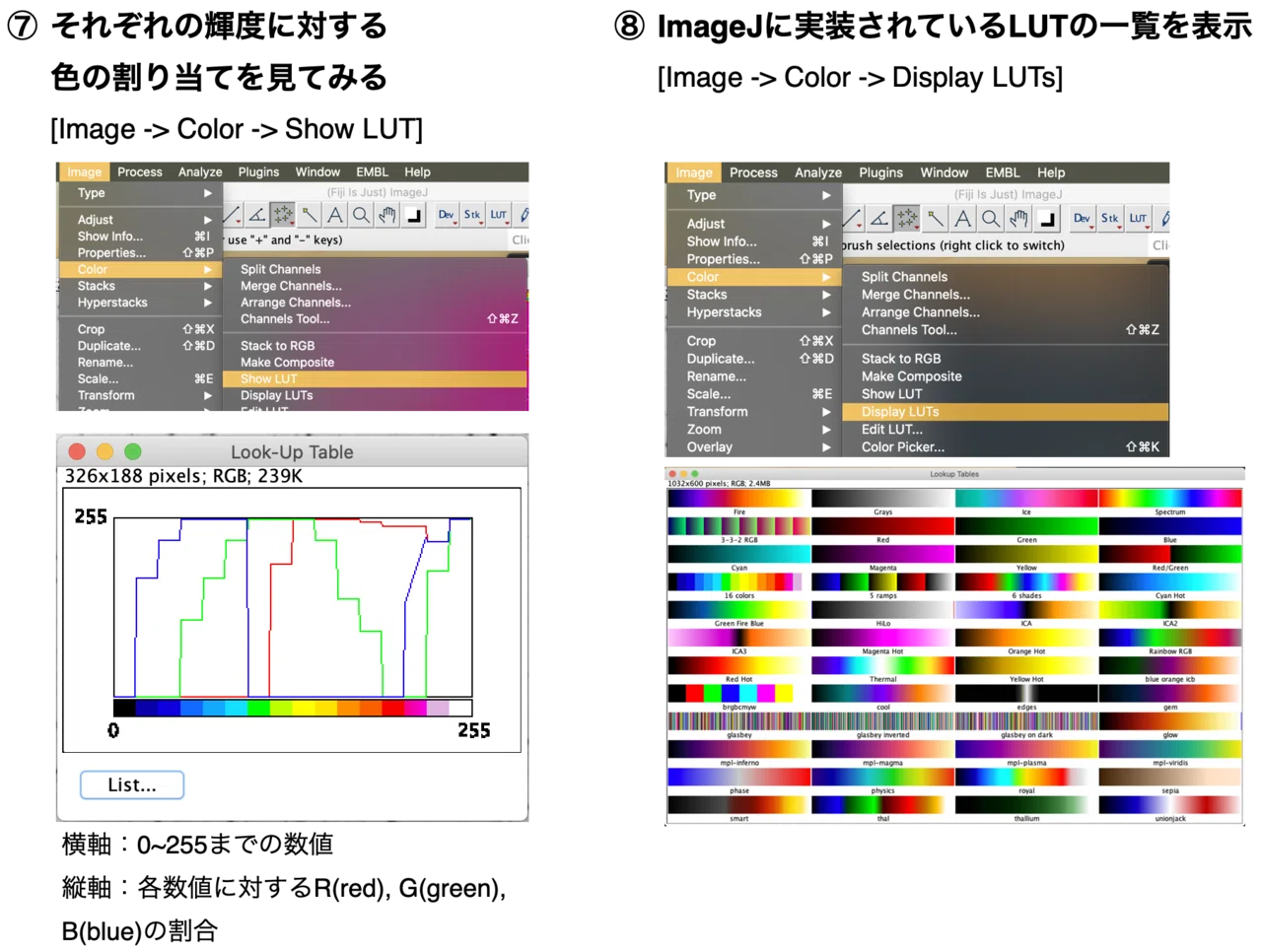 Imagej 画像のコントラストを変えるとは Eiko Programming Note