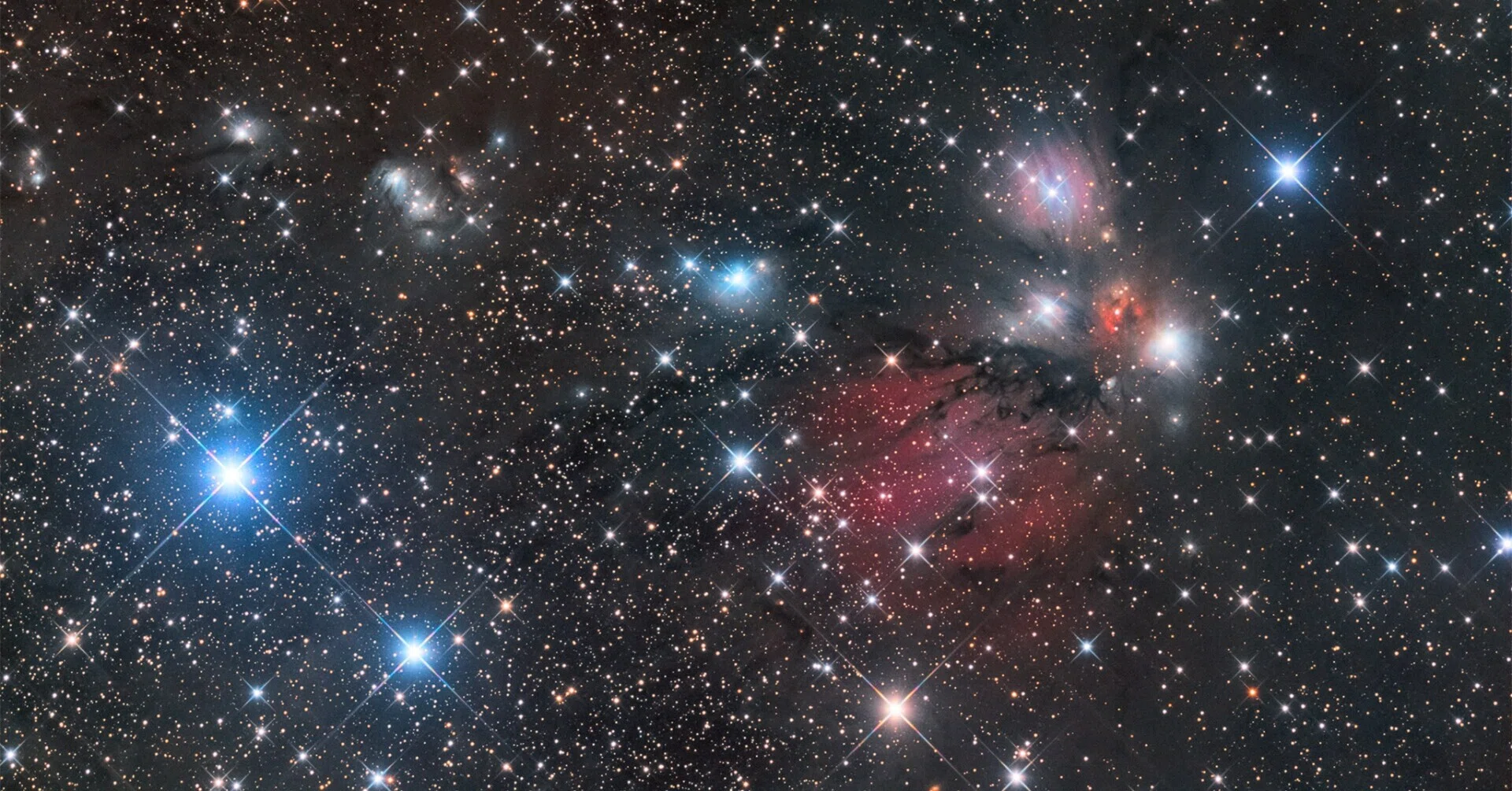 星も星雲も天体写真の魅力が詰まったオリオンの落としたペンダント