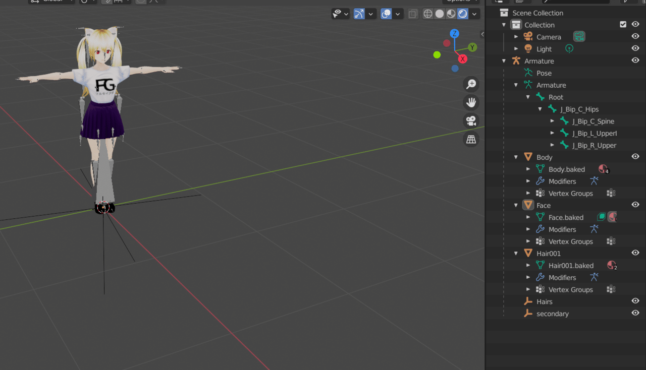 Blender アニメーション Unityとの違い Nla Tracks ちがい総研 Note