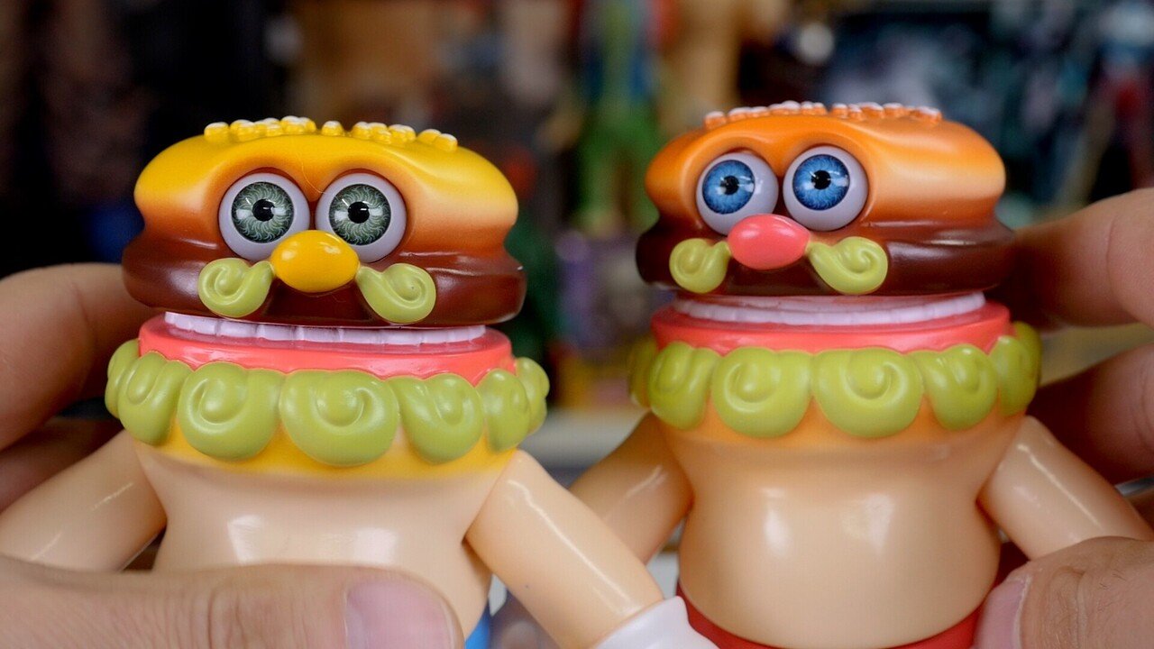 お尻に一目惚れ！プリケツなソフビ、バーガーマン！キングストイ
