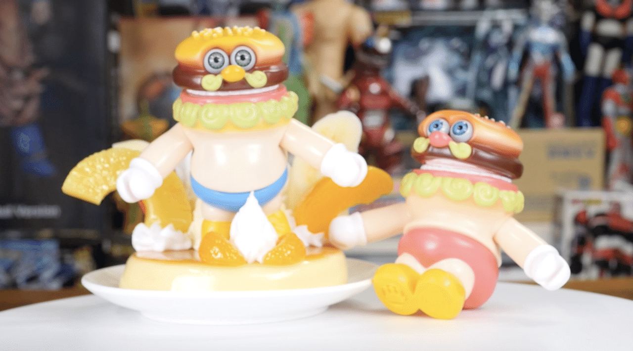 お尻に一目惚れ！プリケツなソフビ、バーガーマン！キングストイさんの