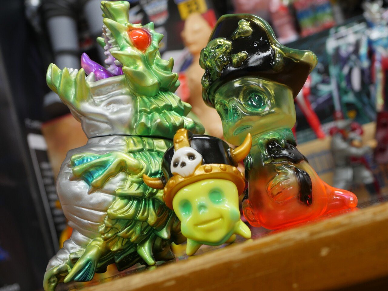 WF2020冬でソフビデビューされたJelly Roger！！ストーリー性の