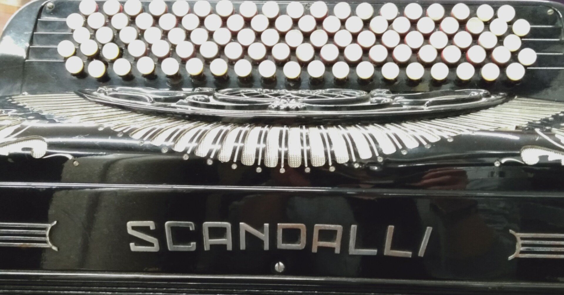 【整備済】アコーディオン　スキャンダリー　SCANDALLI 整備済】アコーディオン スキャンダリー SCANDALLI 整備済