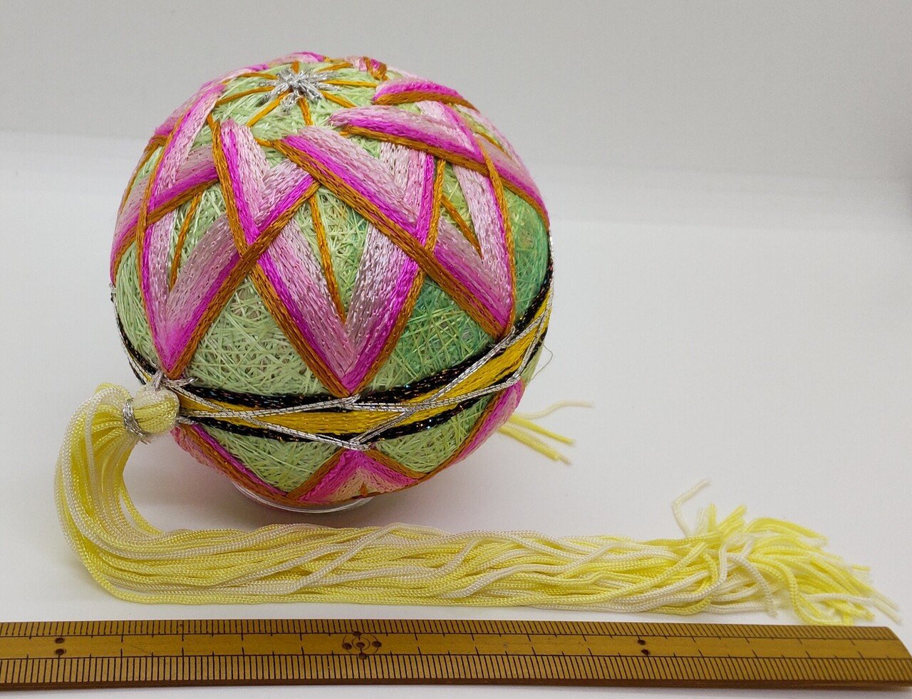 祖母の手まり、明治の女性の手仕事｜てまり-ねこ