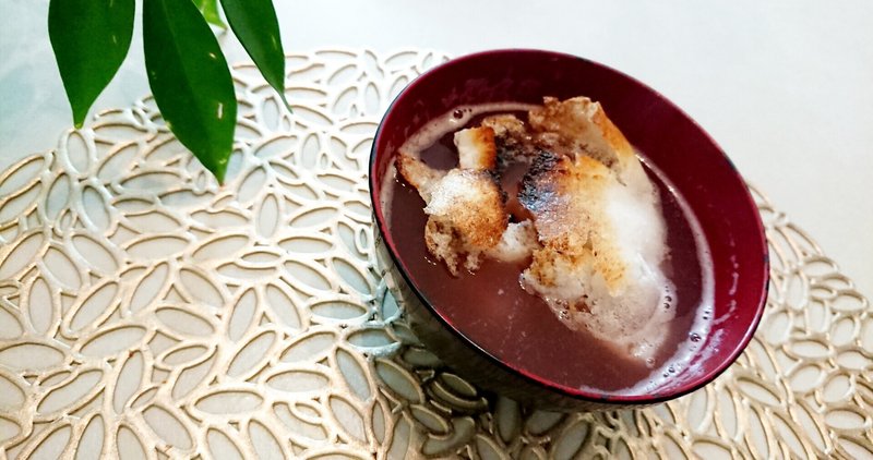 食 1月11日は鏡開きの日 鏡もちと茹であずき缶で超簡単おしるこはいかが ちゃろ Note