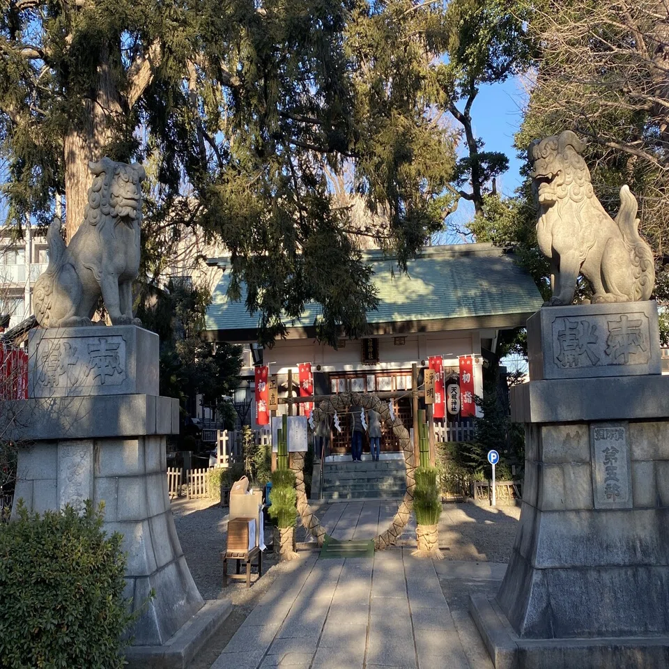 ツール・ド・御朱印：①下神明天祚神社（＋戸越八幡神社・蛇窪神社