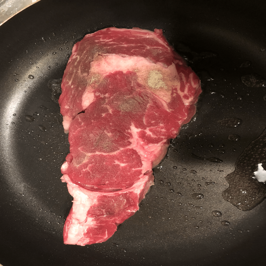 リブロースステーキを焼いてみた さくま Note