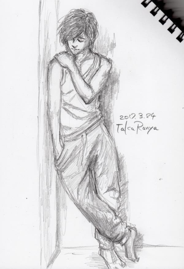 Mens Body Posing18 たからにゃ イラスト Note