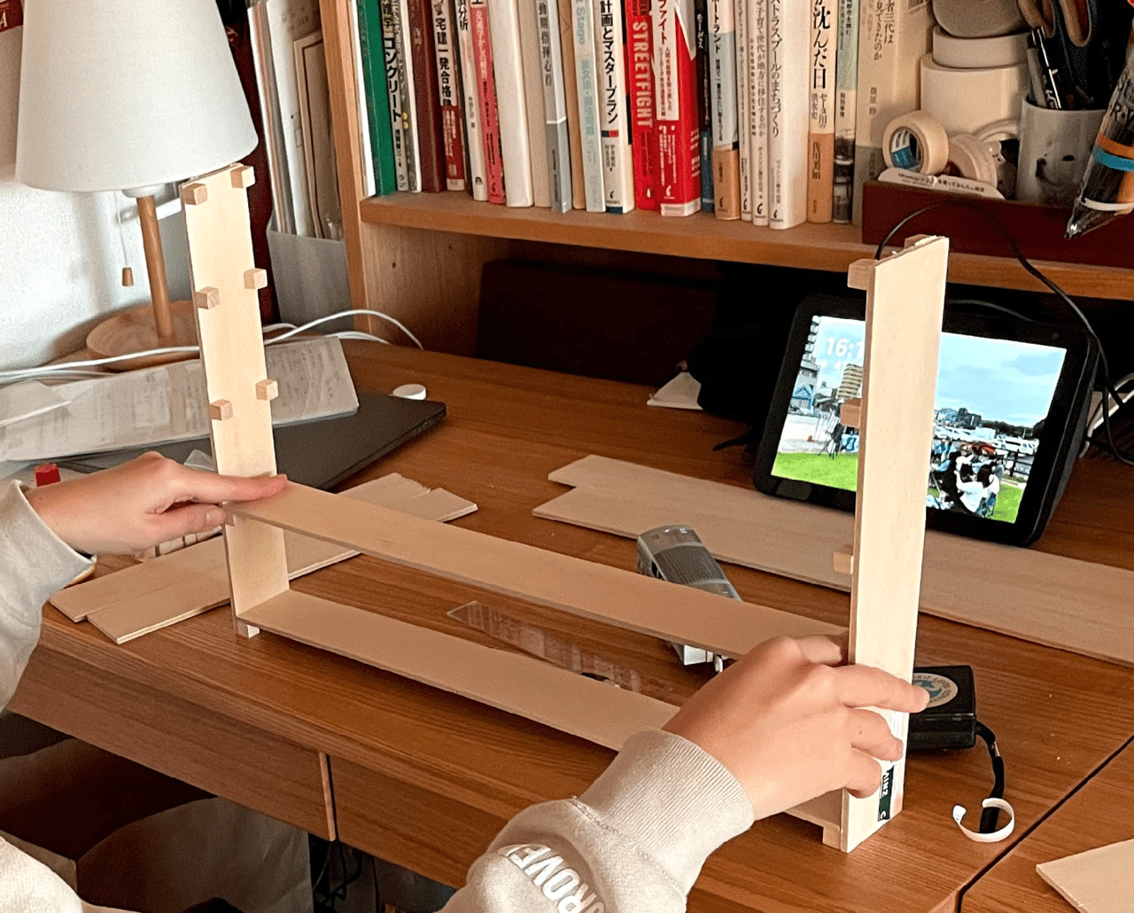 プラレールの収納棚をDIYした話|今佐和子 プラレールの収納棚をDIYした話|今佐和子
