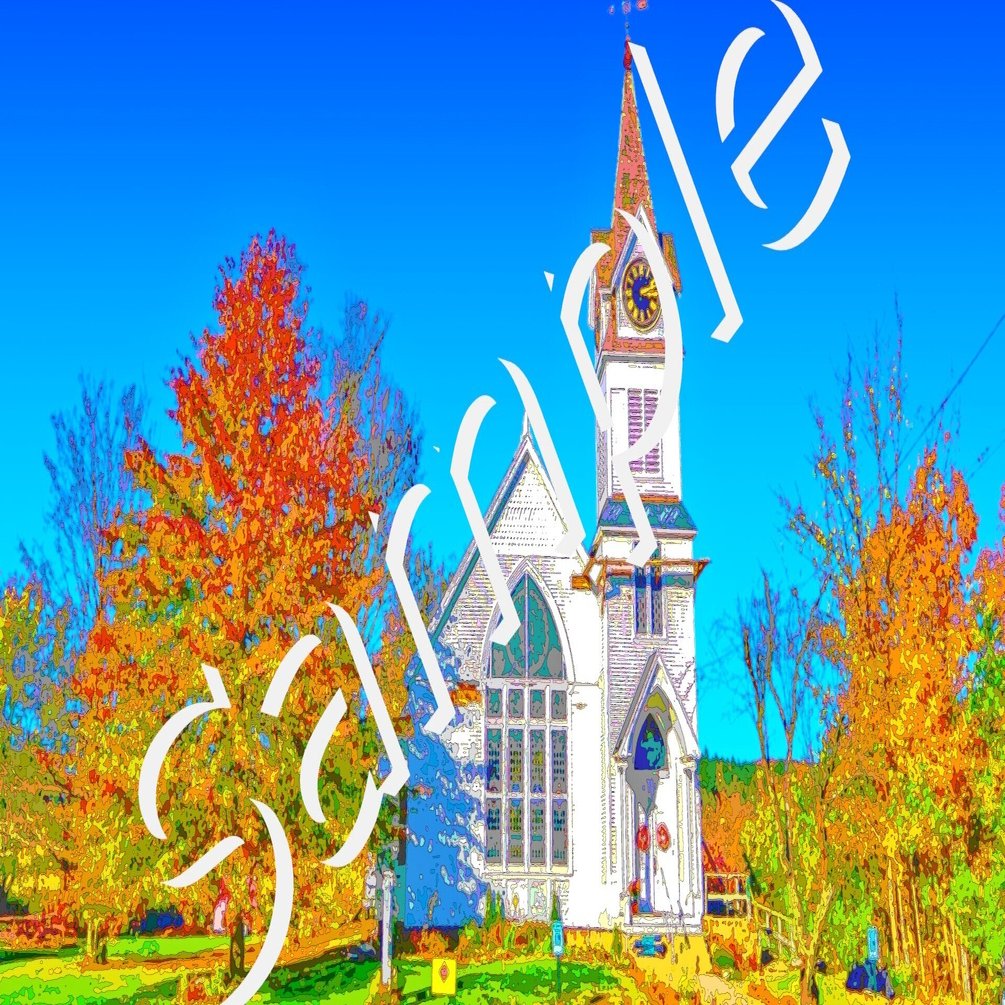 Pc スマホ用壁紙 アメリカ バーモント州の教会 作品no 078 Gallery Misutawo Note