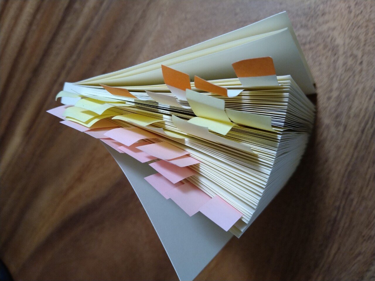 こんなにも付箋だらけになった本は 久しぶりだ み カミーノ Note