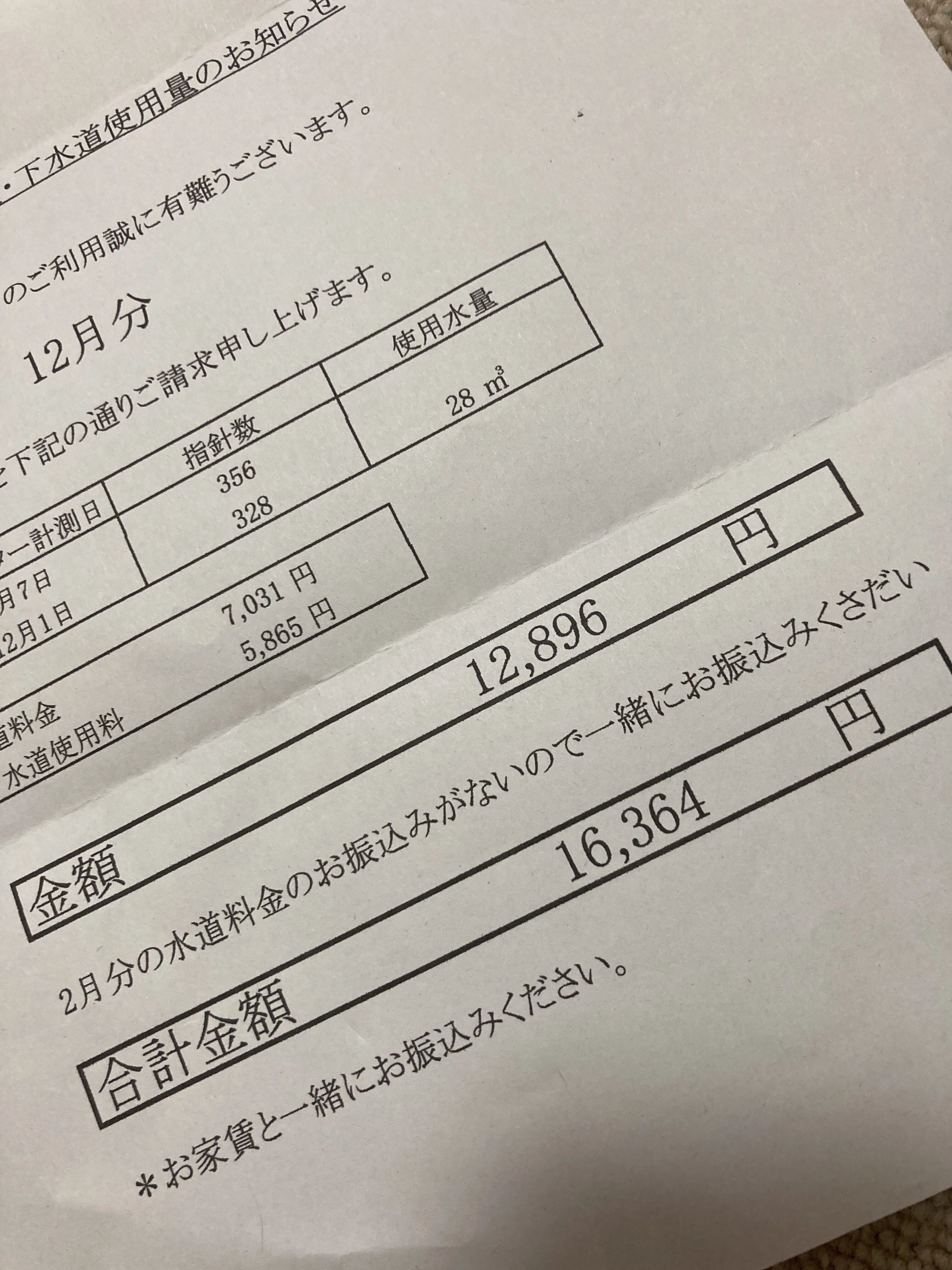 大家に水道代を水増し請求された ミル Note