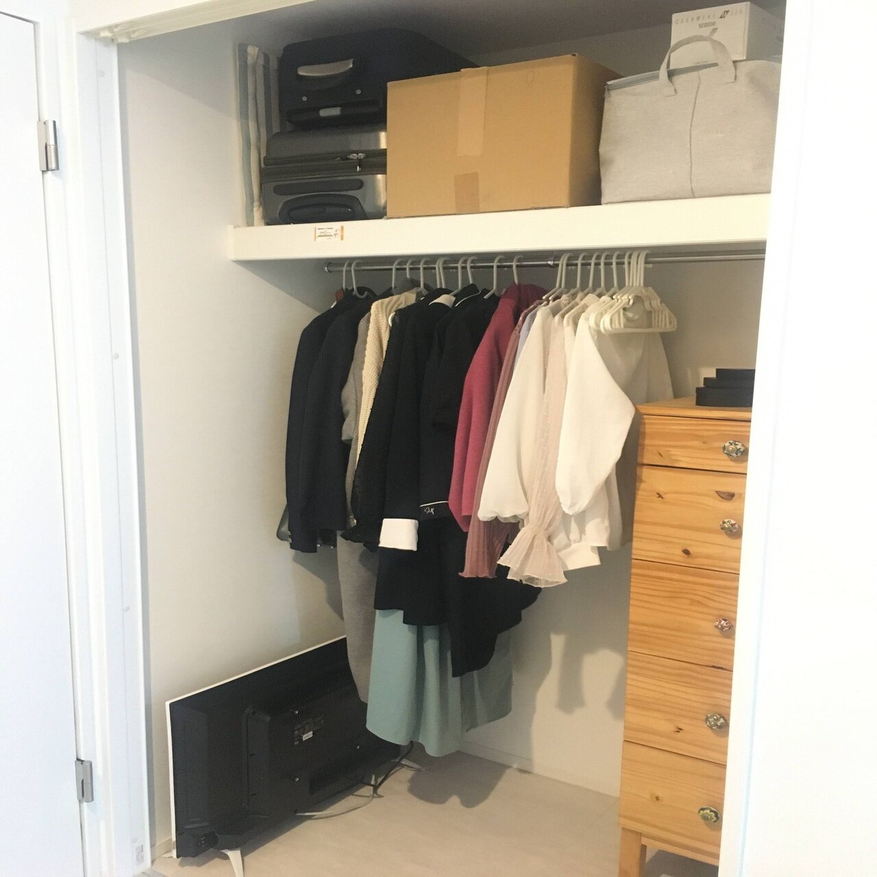 クローゼット断捨離レポ｜mana