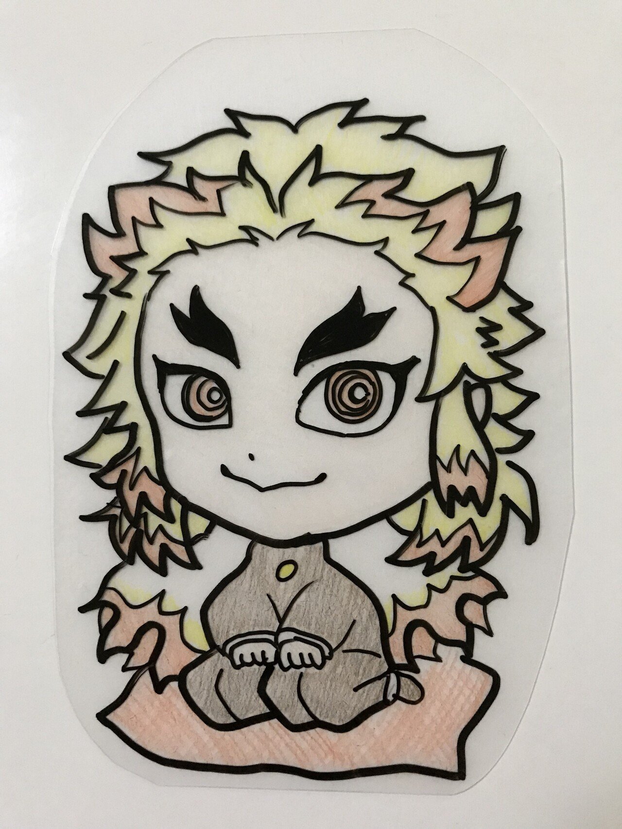 プラバンでキーホルダー 鬼滅の刃キャラクター 長野 佐友里 Note プラバンでキーホルダー 鬼滅の刃キャラクター 長野 佐友里 Note