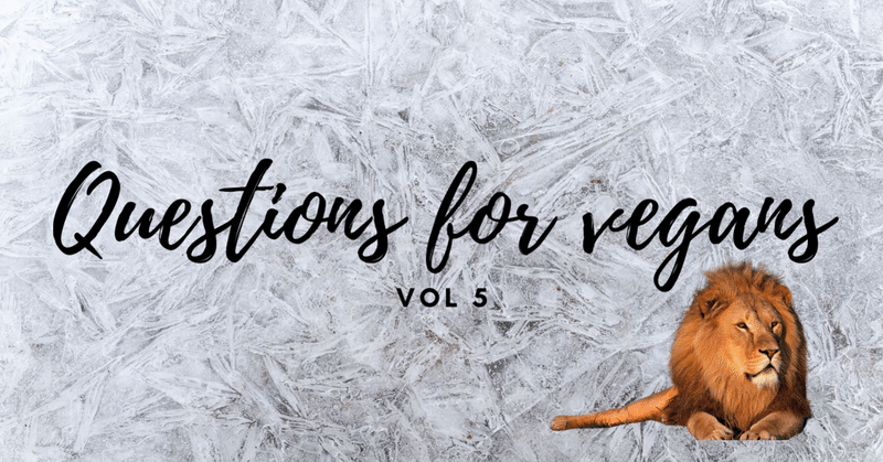 食物連鎖だから仕方なくない Veganへの質問シリーズ Vegielab Note 食物連鎖だから仕方なくない Veganへの質問シリーズ Vegielab Note
