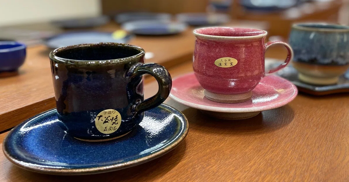 徳島県の工芸品、大谷焼の展示販売中＠コレド室町｜日本工芸堂公式note