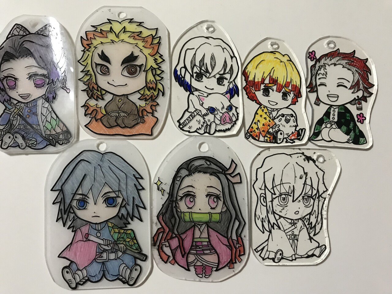 プラバンでキーホルダー 鬼滅の刃キャラクター 長野 佐友里 Note プラバンでキーホルダー 鬼滅の刃キャラクター 長野 佐友里 Note