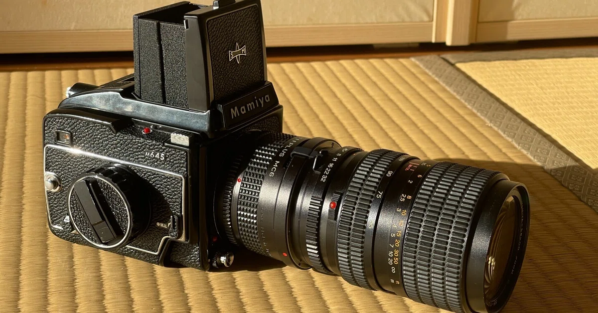 Mamiya M645 Impression｜怪力熊男