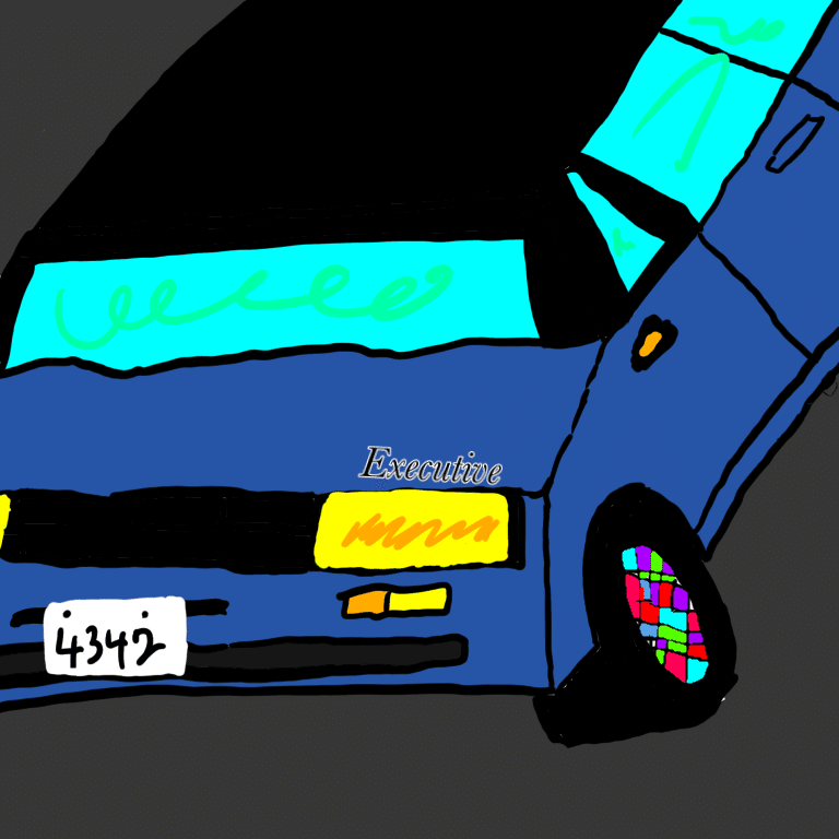 適当な車の絵 カイセイ Note