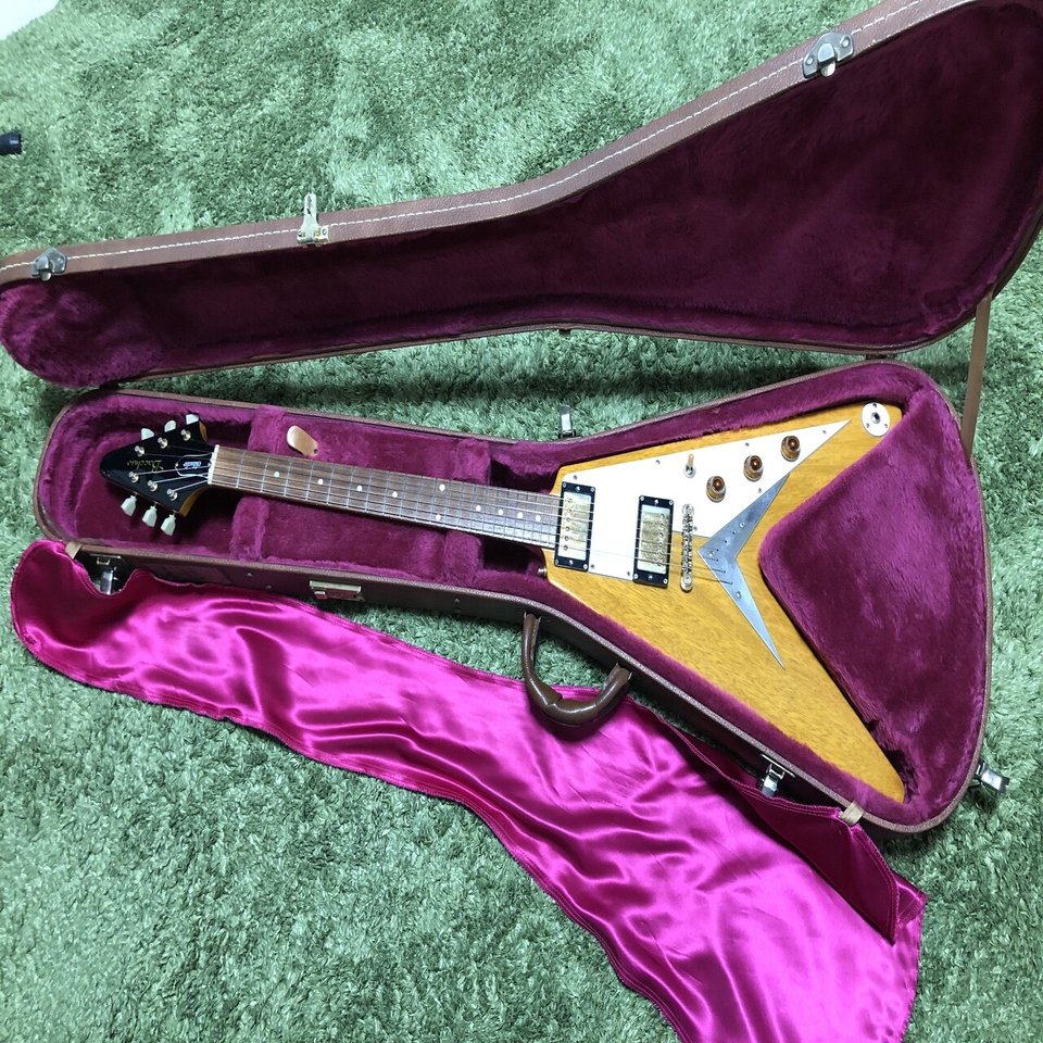 エレキギター】Gibson Historic Collection 1958 Korina Flying