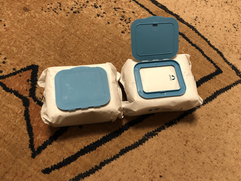 車内 ウエットティッシュ 除菌 アルコールとノンアルコール ちぃ Note