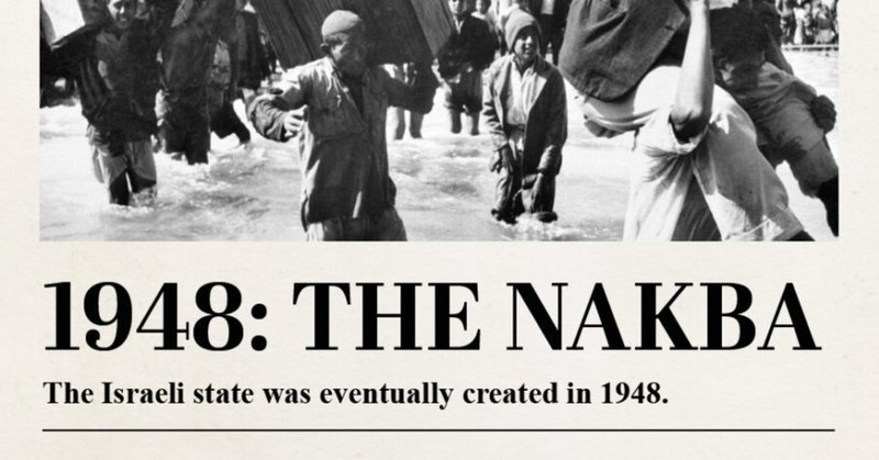 イスラエルの高校生60人が兵役を拒否し、1948年イスラエル「建国」に伴うナクバ（7, 80万人のパレスチナ人が故郷を失う）に言及