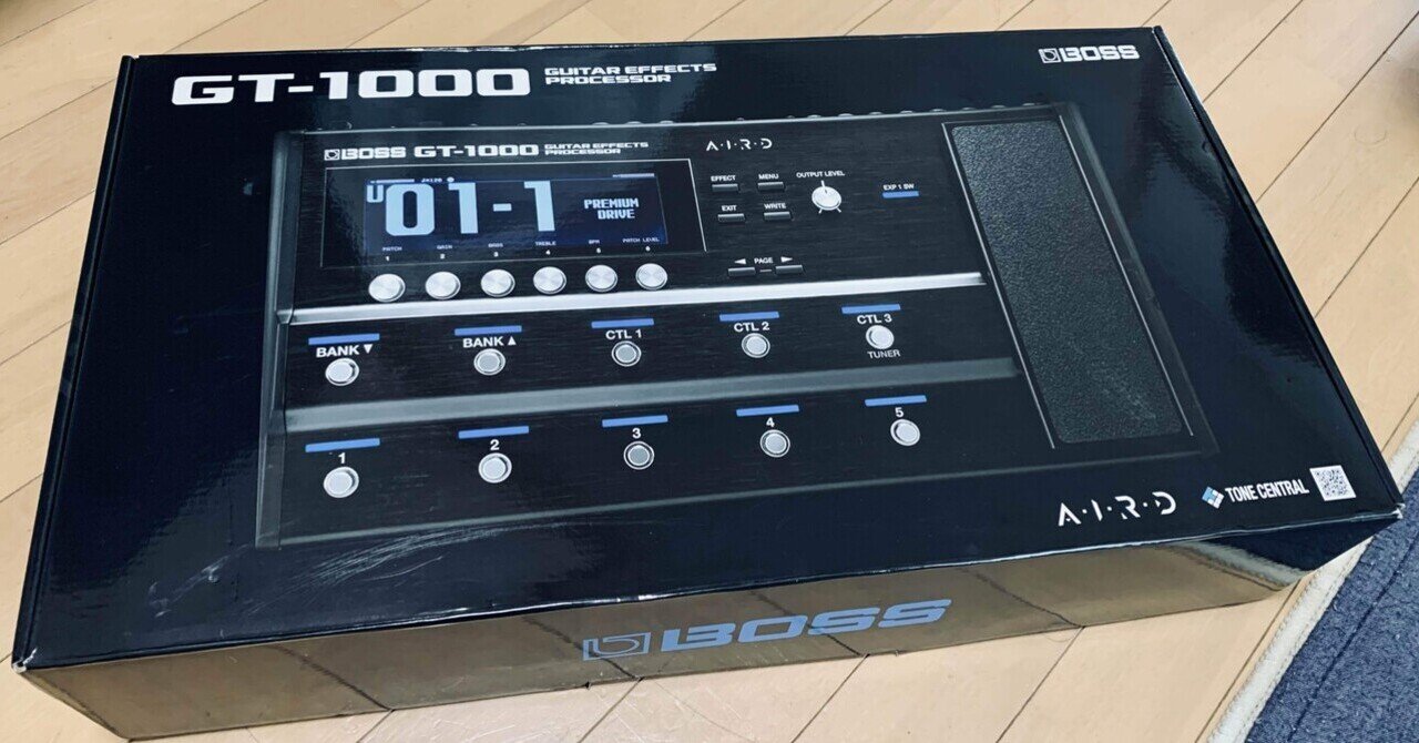 BOSS GT 1000 DTMer