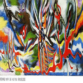 年末のプロモーション大特価！ 岡本太郎【明日の神話 1968 （部分