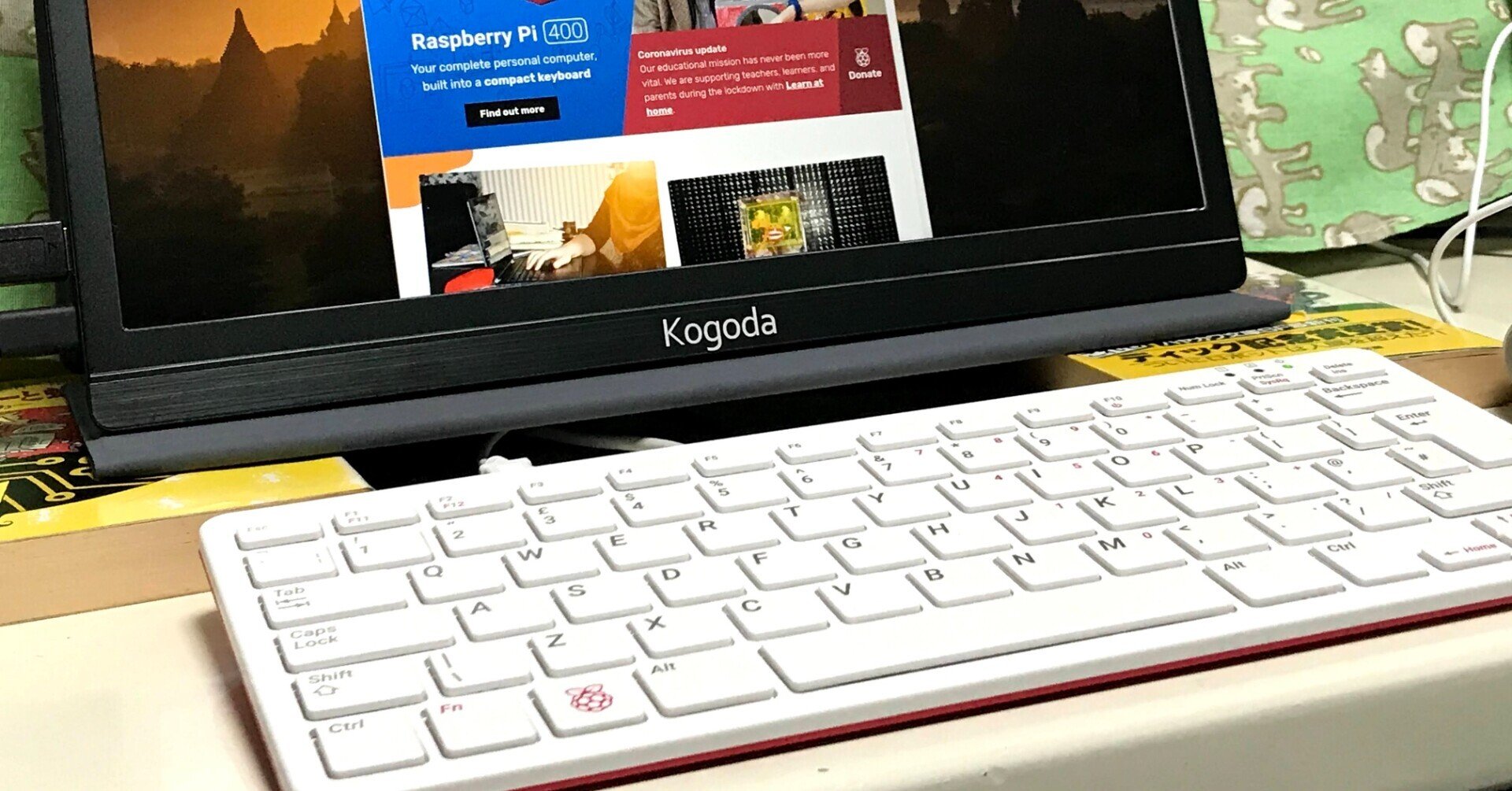 Raspberri Pi 400の衝撃！｜神楽坂らせん