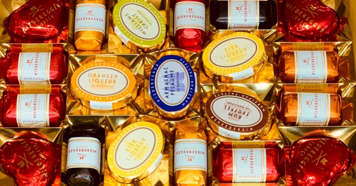 女性が喜ぶ♪ グルメ】Niederegger（ニーダーエッガー）社のマジパン 菓子