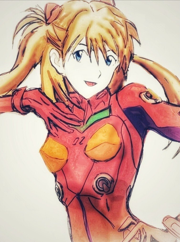 レイ シンジ アスカ エヴァ 描きました せきぞう Note