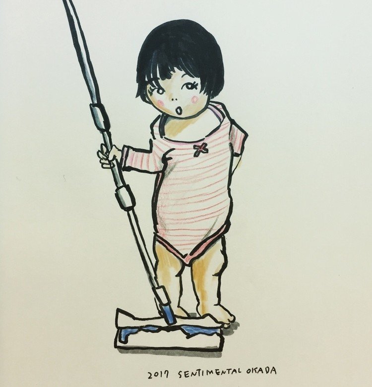 絵 イラスト センチメンタル岡田 Note