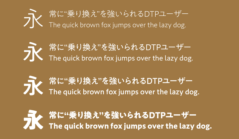 増えてきた温かみのあるフォント 主に にじみ 系 Dtp Transit 別館 Note