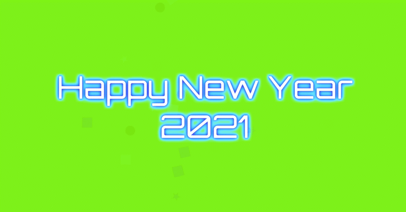 高画質版無料配布中 Happy New Year 21 Gb素材 100円クロマキー Note