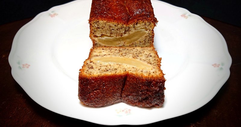 洋梨と紅茶のパウンドケーキ Ka Sumi Note